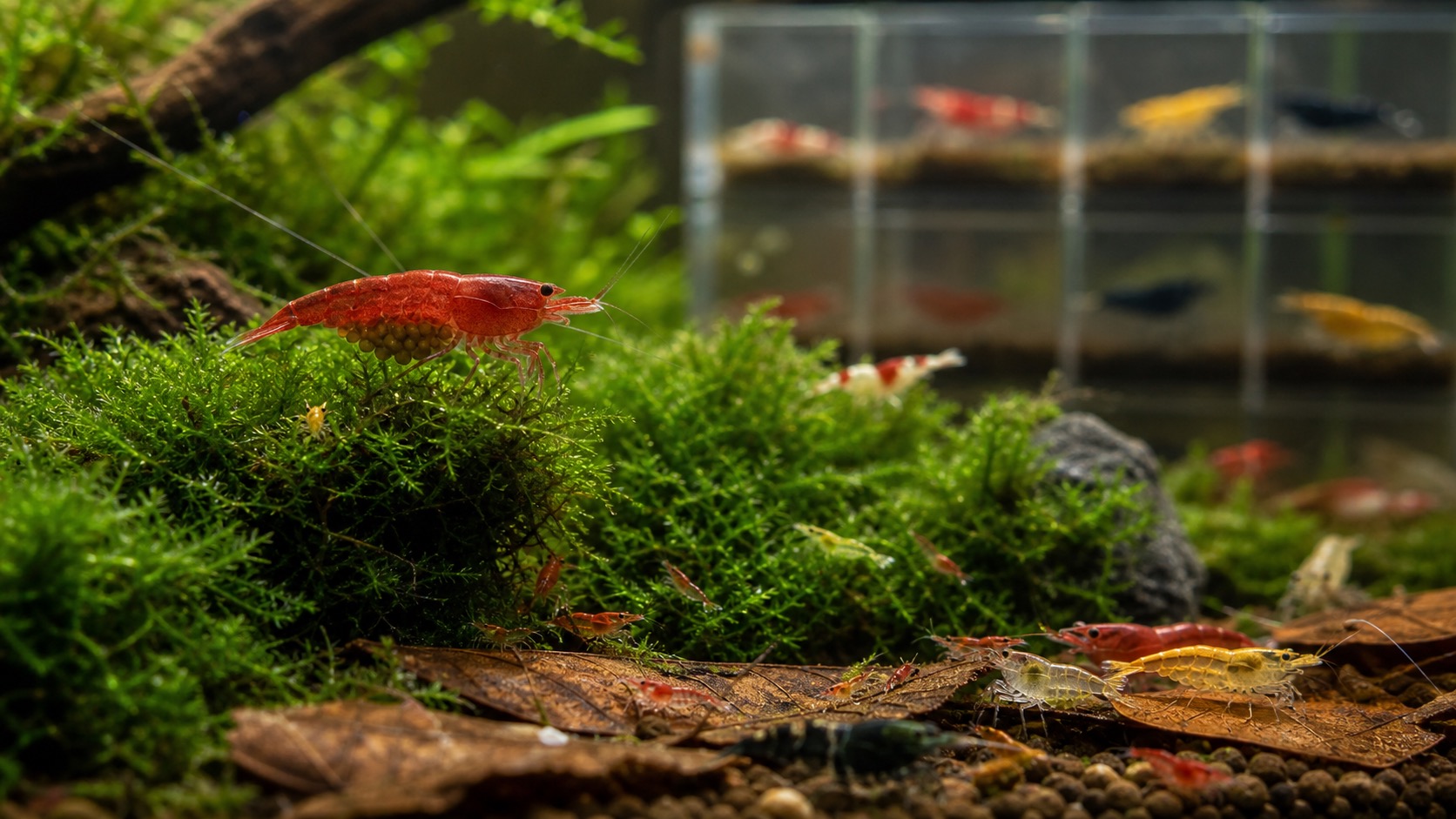 Breeding shrimp and genetics: complete guide to strong colonies and stable color lines