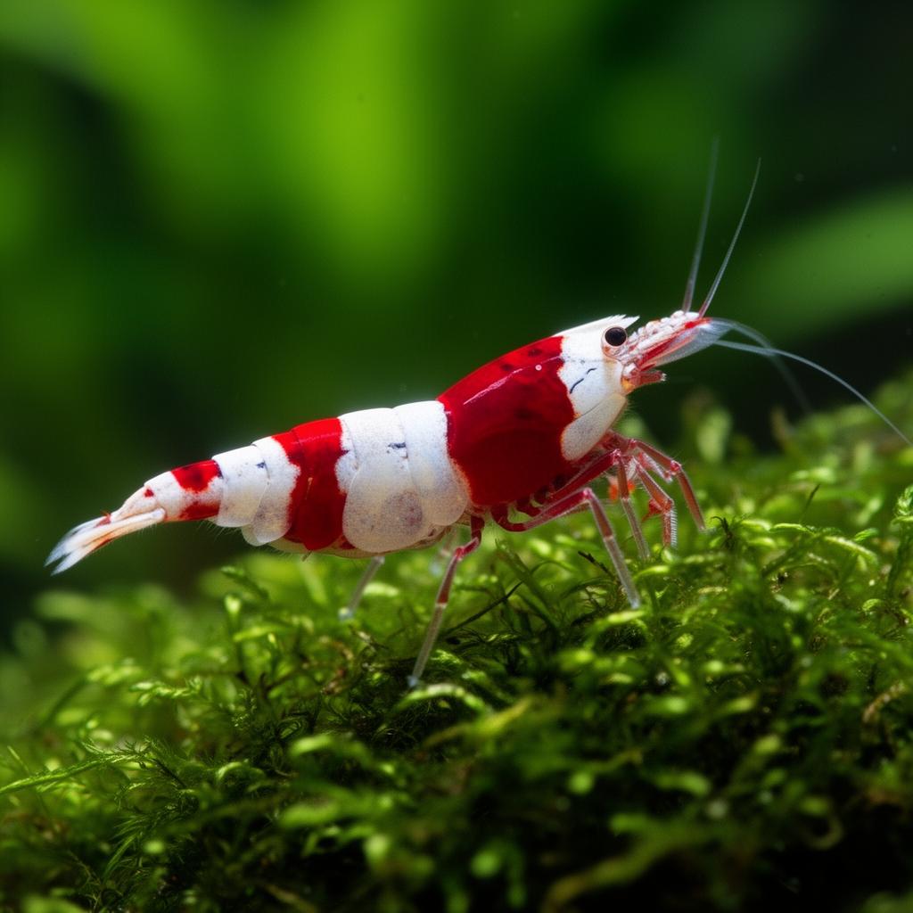 Crystal Red garnaal
